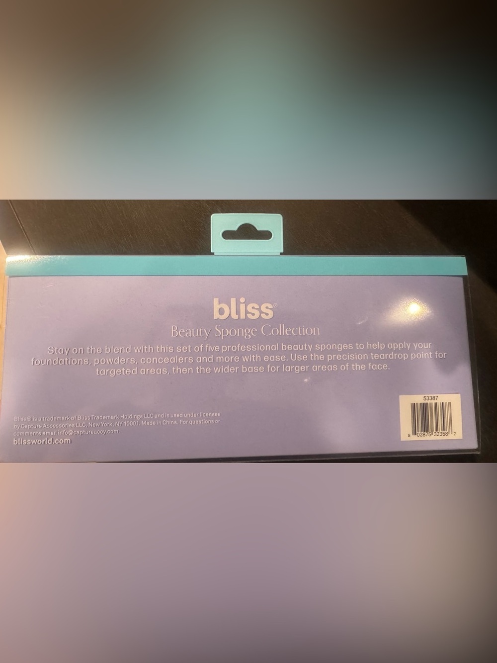 Bliss 5 Reusable Beauty Sponge Set - Picture 3 of 4